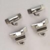 Stainless steel orthodontic buccal tubes with hooks