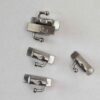 Stainless steel orthodontic buccal tube with hook